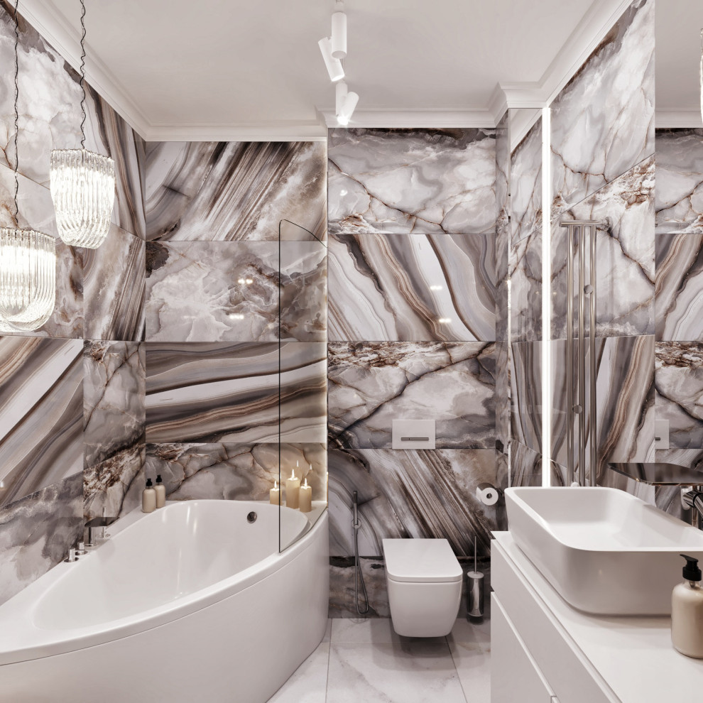 Трехкомнатная квартира площадью 120 м2. Современная классика.