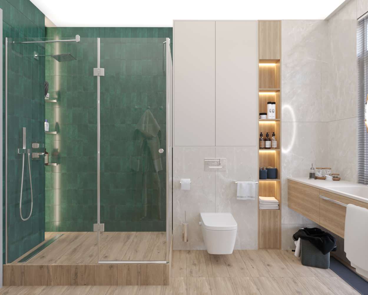 Таунхаус с большой ванной