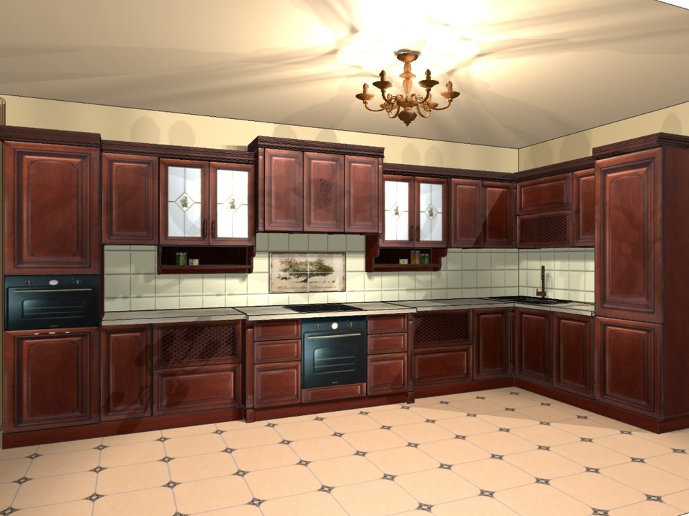 Обложка проекта: Кухня с характером. Массив