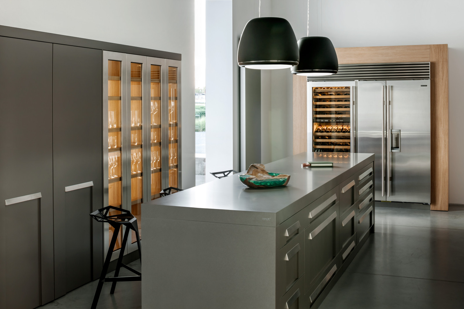 Винные шкафы в интерьере