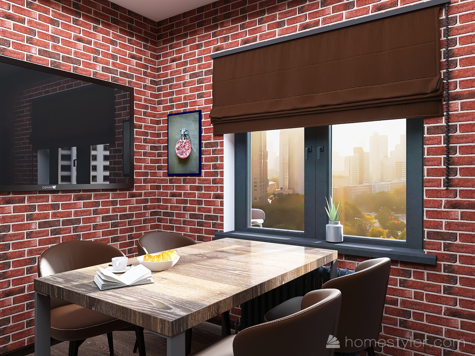 Квартира в стиле Loft, для брутального мужчины