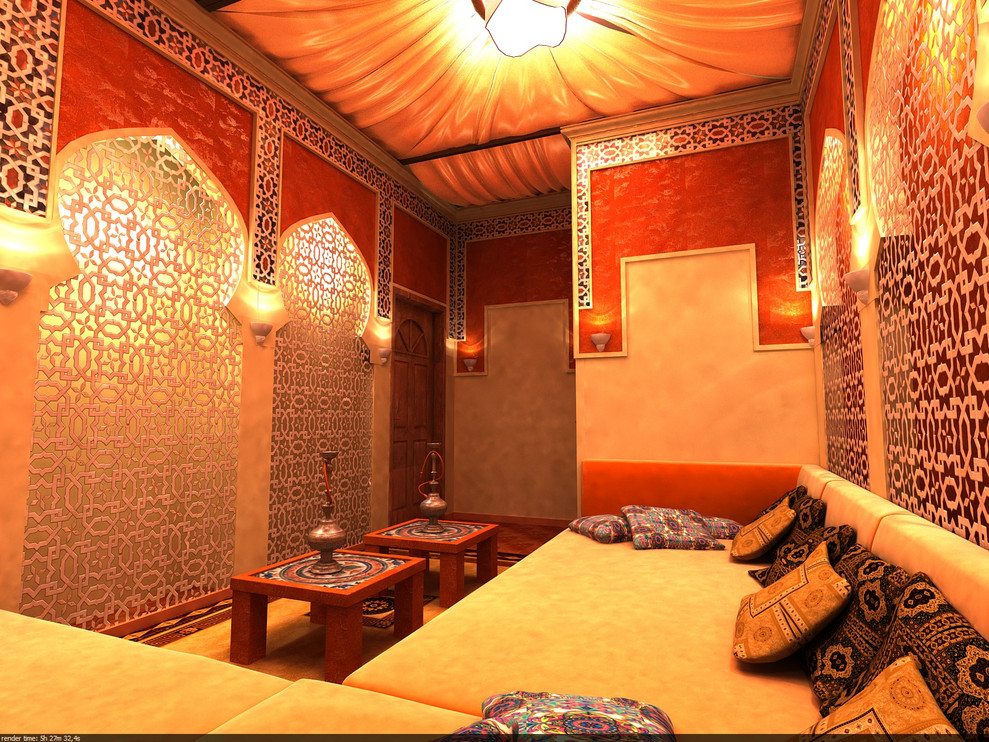 Обложка проекта: Кальянная в частном доме