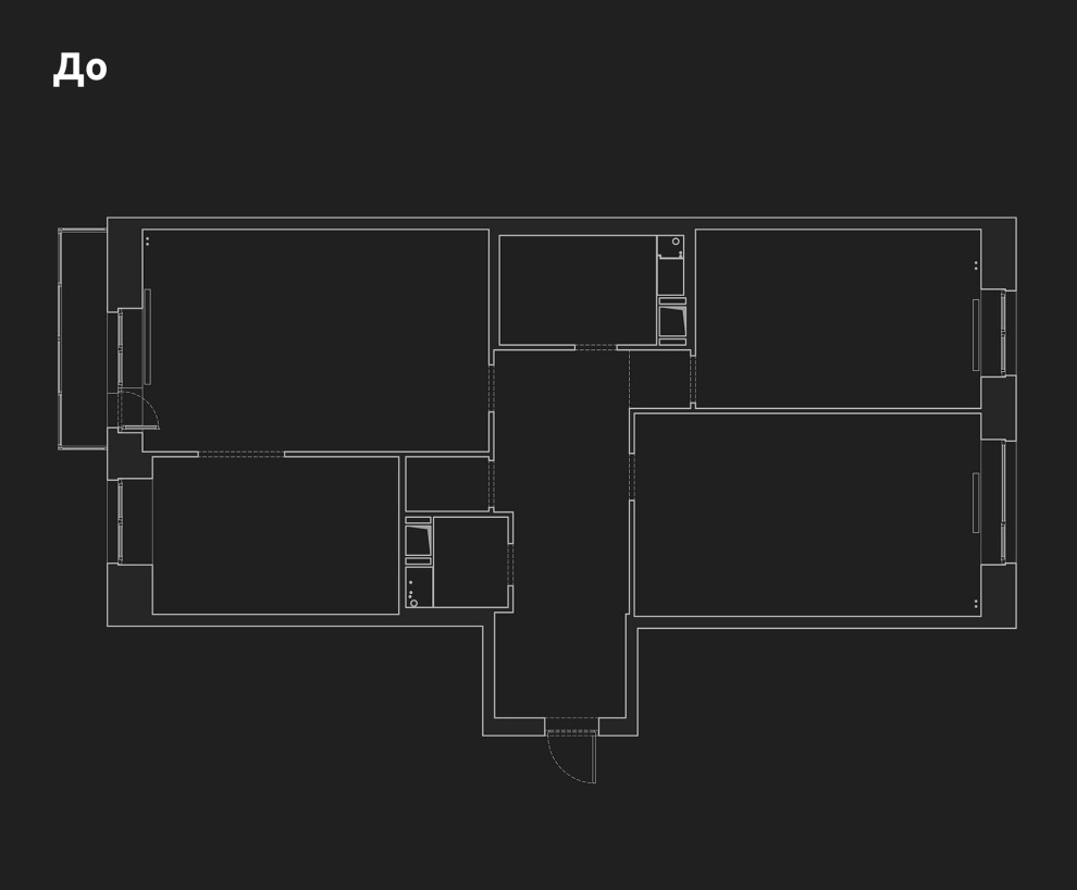 Обложка проекта: ЖК Ланской Квартал, 91.7 м²