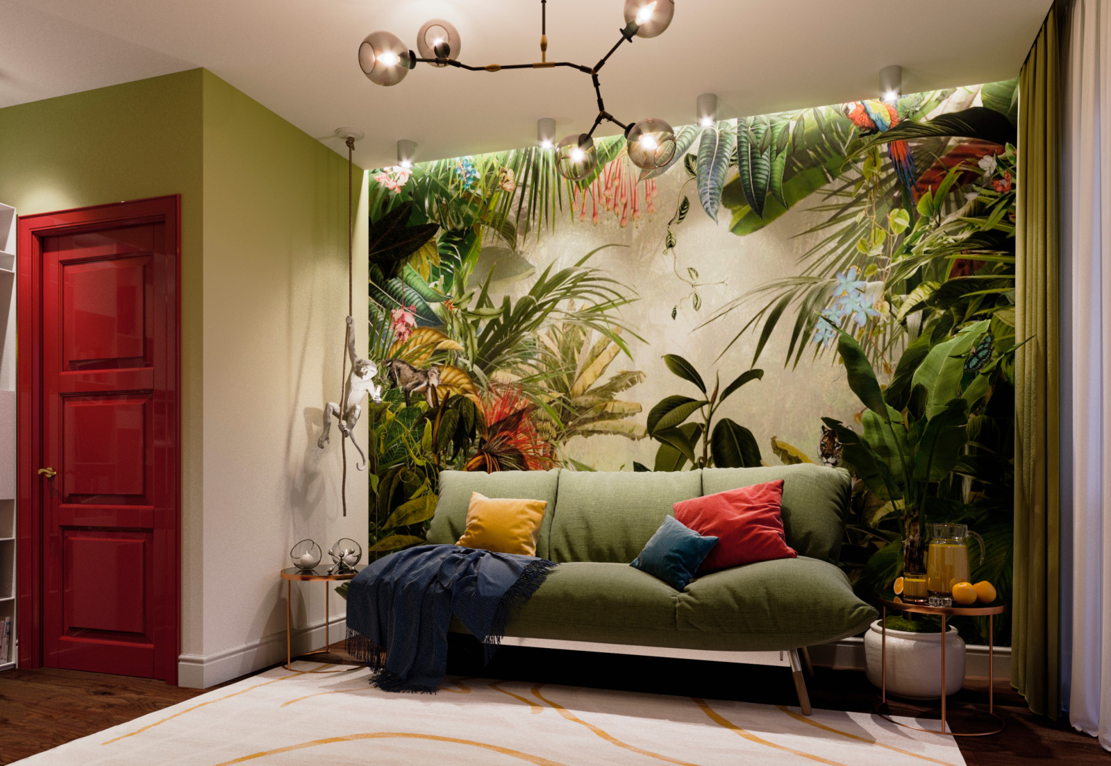 дизайн квартиры "Царская площадь"