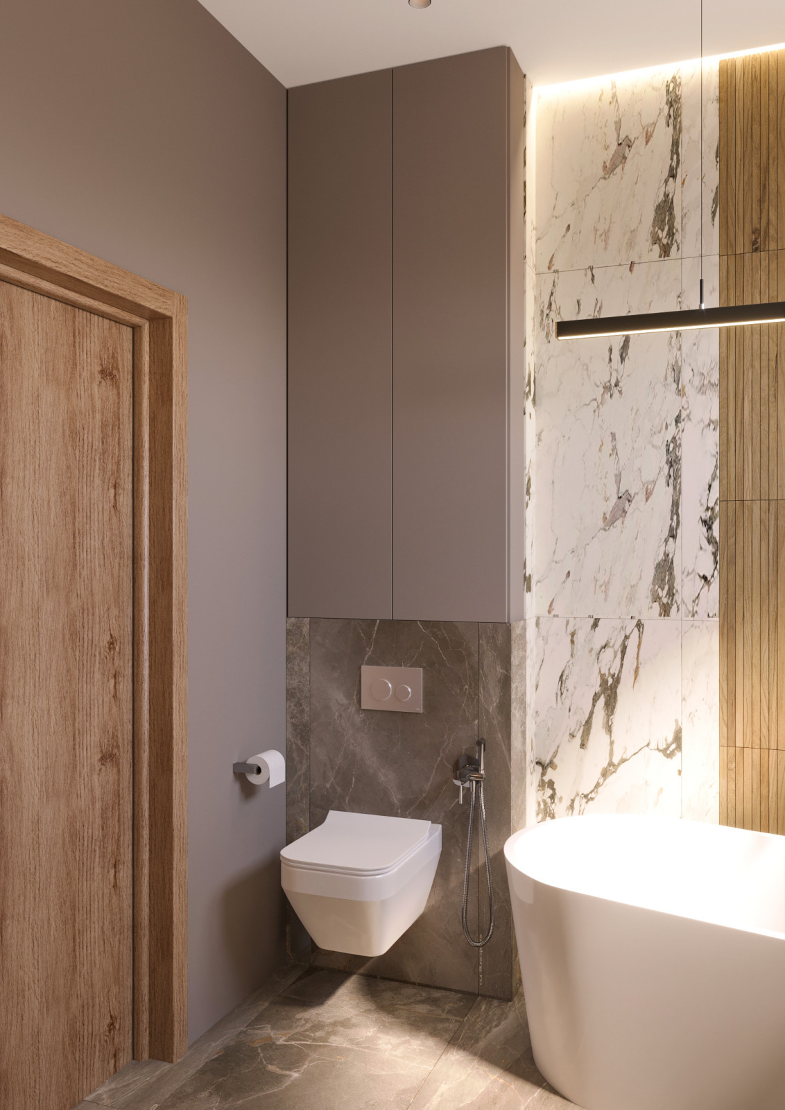 Дизайн интерьера дома в Новофедоровском