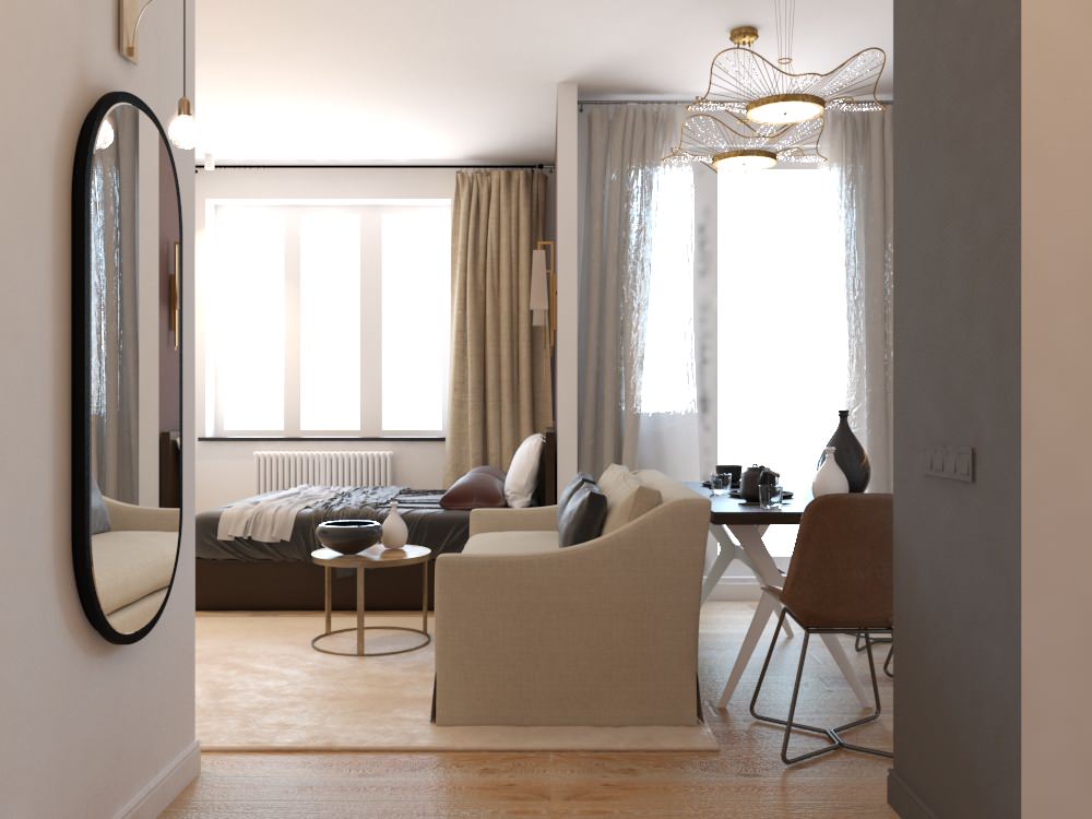 ДИЗАЙН-ПРОЕКТ ИНТЕРЬЕРА В ЖК СЕЛИГЕР СИТИ