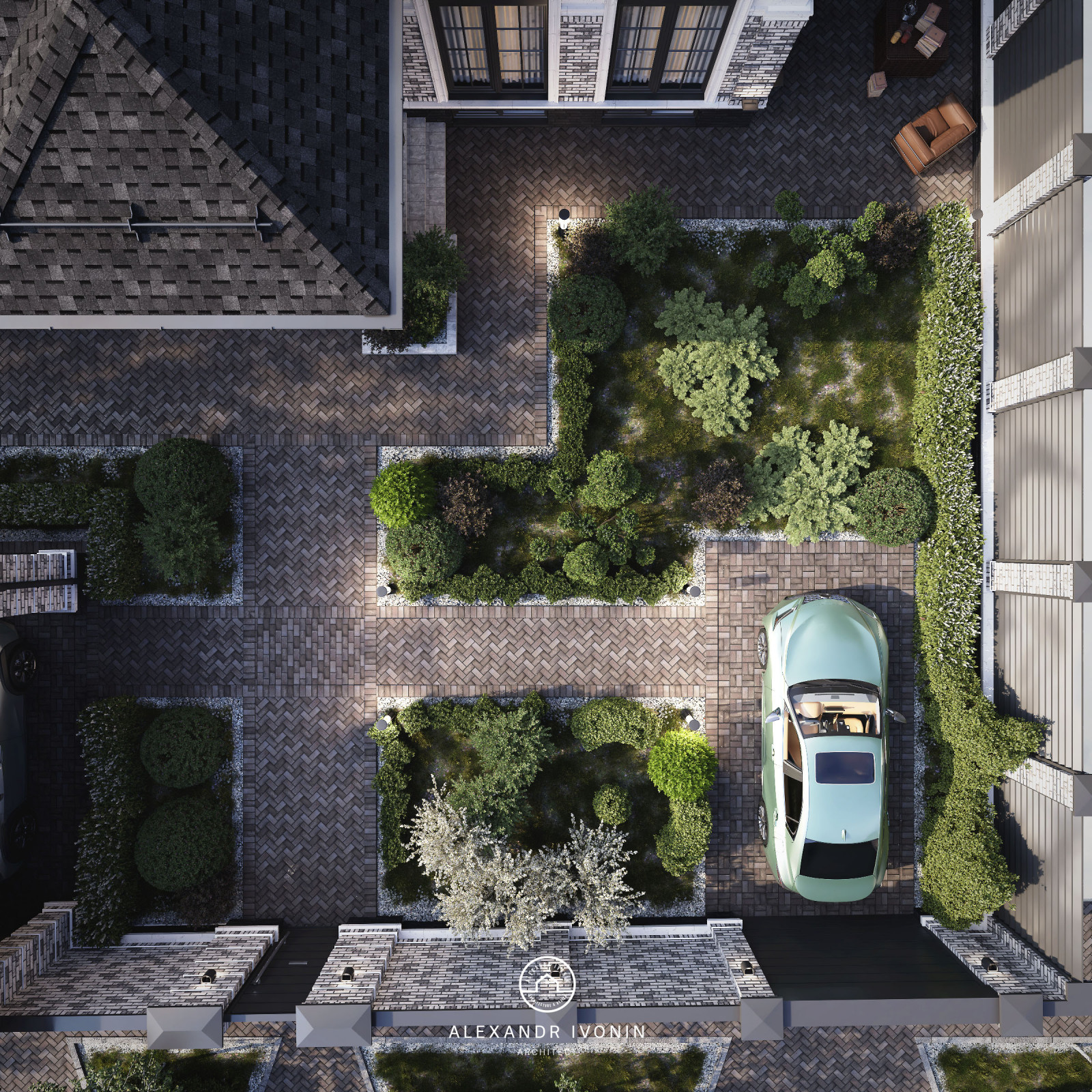 Дом в стиле неоклассика в Ростове