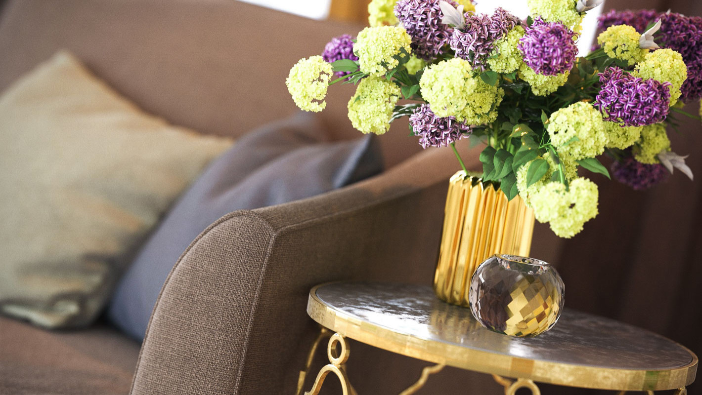 Декор - золото и блеск