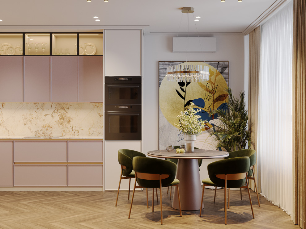 Интерьер трехкомнатной квартиры