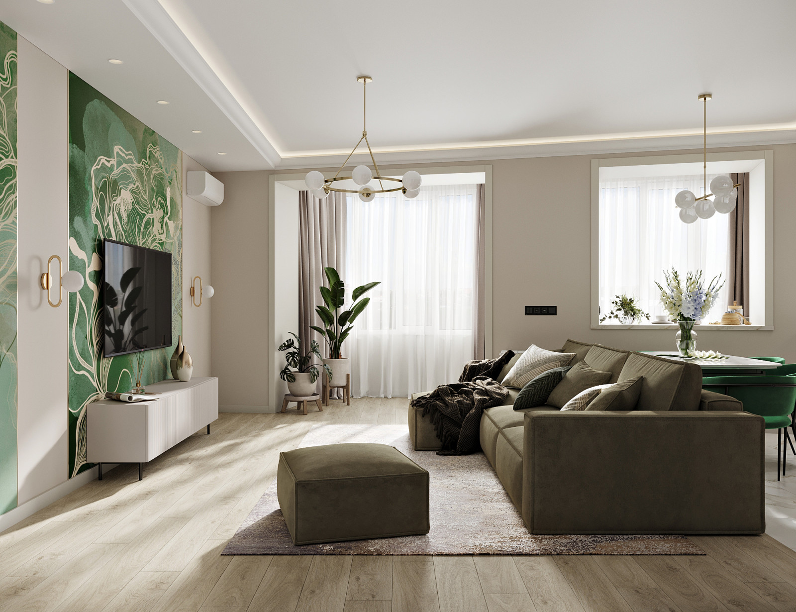 Четырехкомнатная квартира, г. Реутов