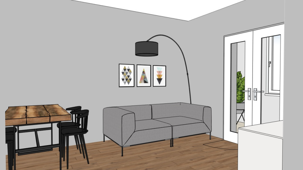 ЖК Видный берег, Кухня-гостиная