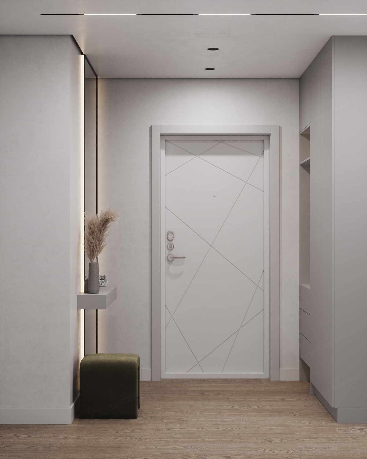 Дизайн проект 3 комнатной квартиры - Красногорск