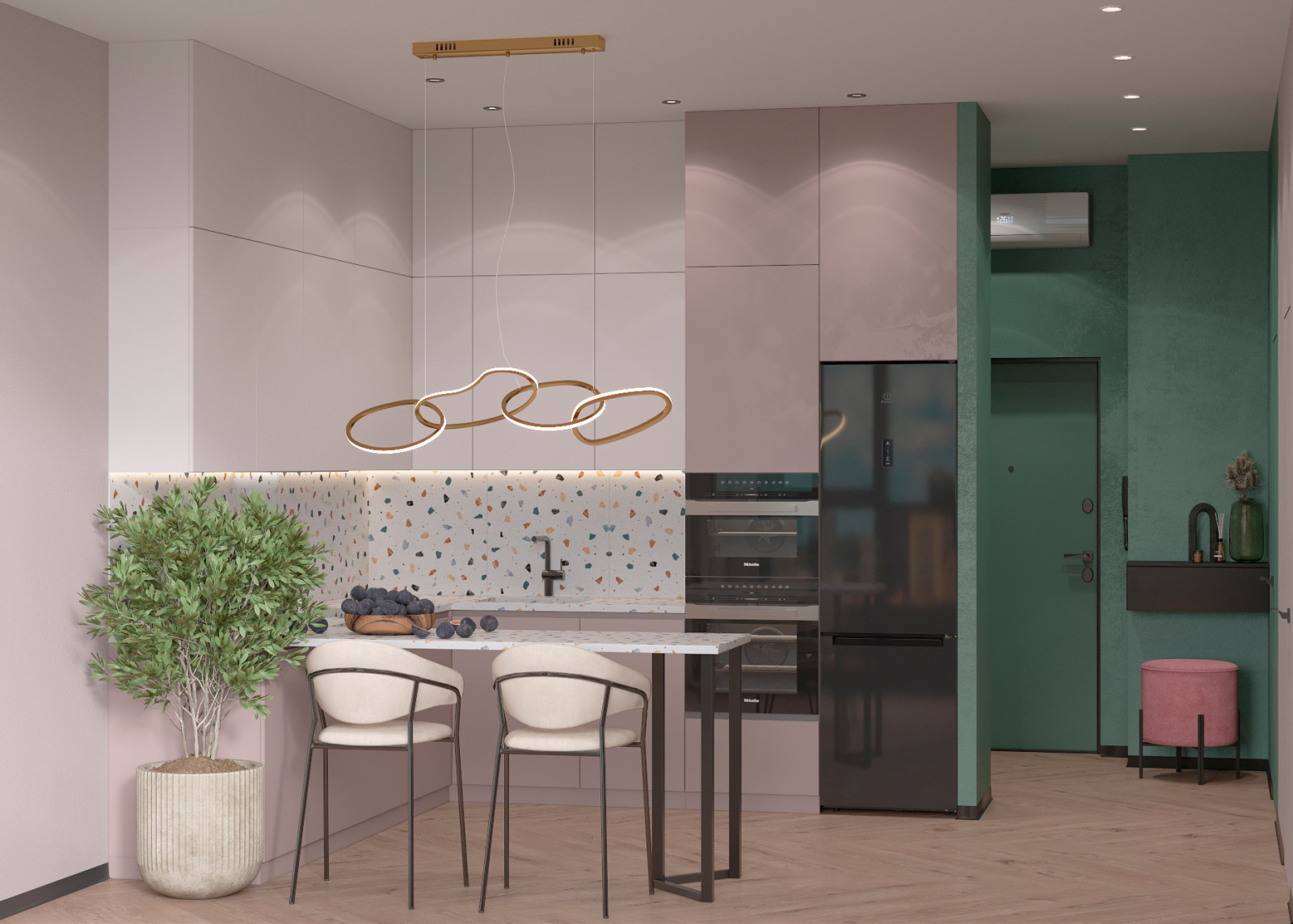 Проект квартиры евродвушки