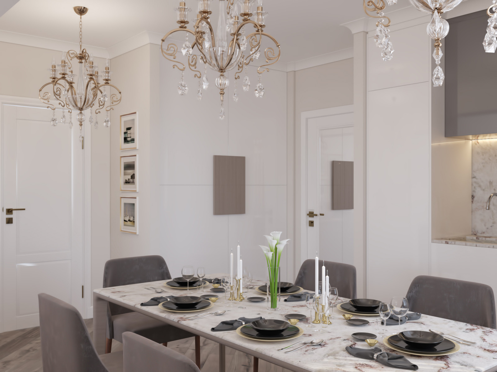 Уютная квартира на Кутузовском проспекте.