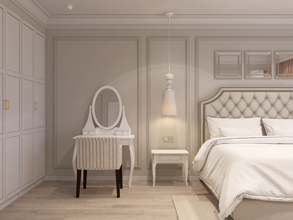 Проект двухэтажного коттеджа в неоклассическом стиле