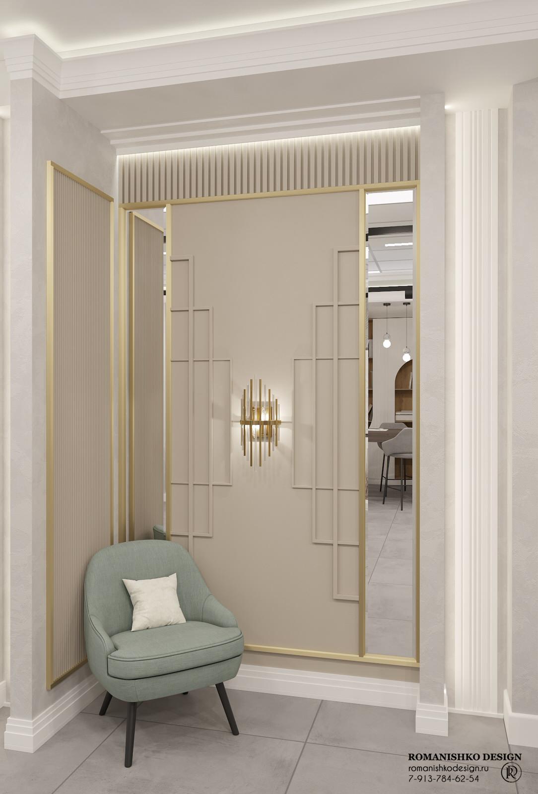 Дизайн выставочного зала магазина лепного декора "HIWOOD"