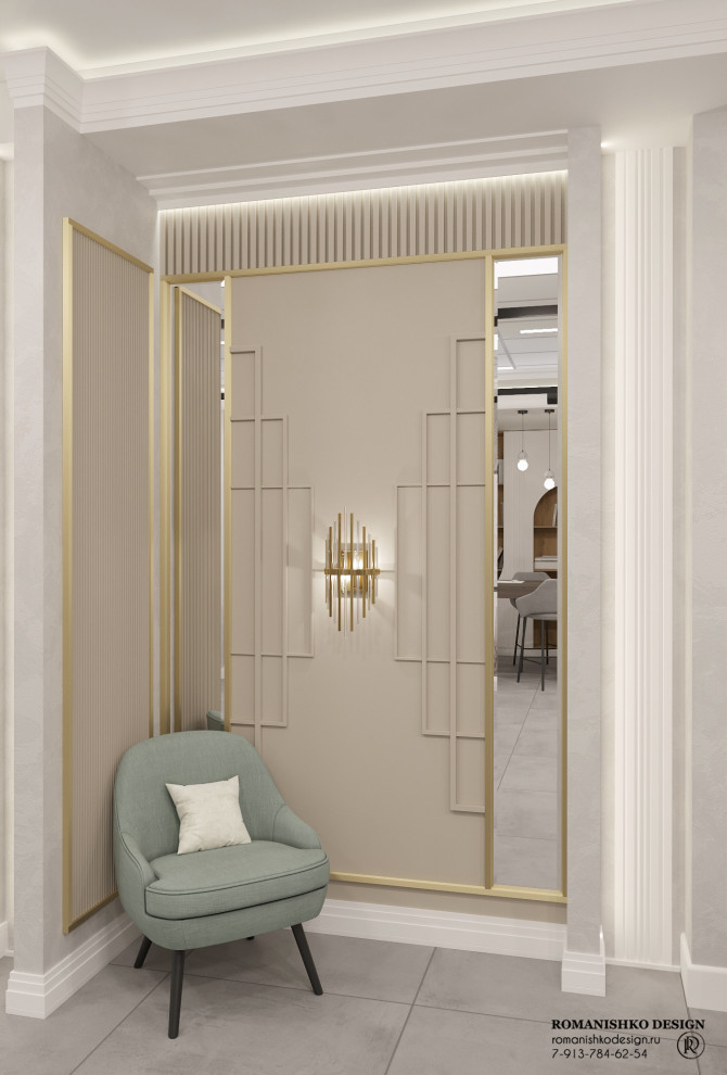 Дизайн выставочного зала магазина лепного декора "HIWOOD"