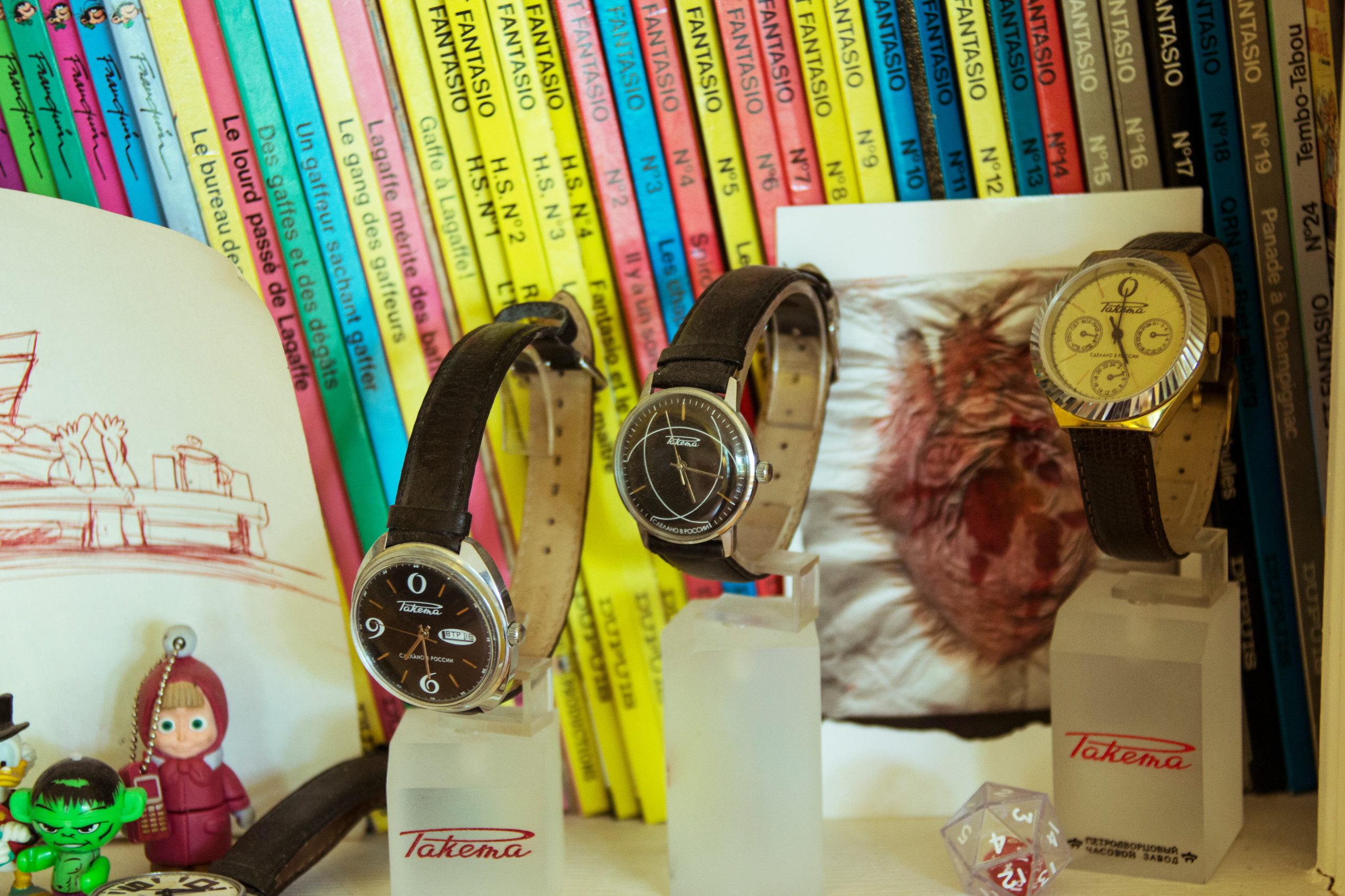 В гостях: Московское жилище французского графа и коллекционера комиксов