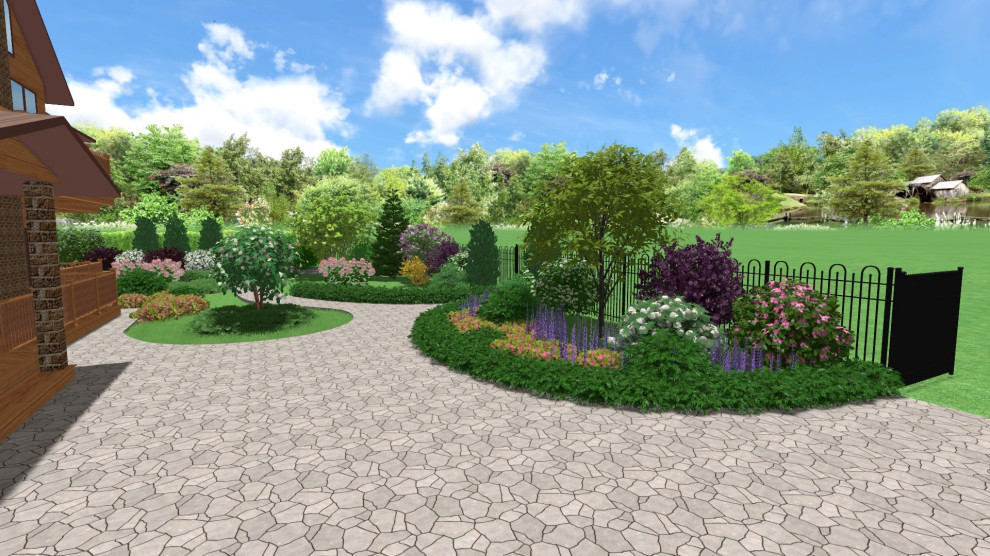 Проектирование участка в к.п. Аквавилла