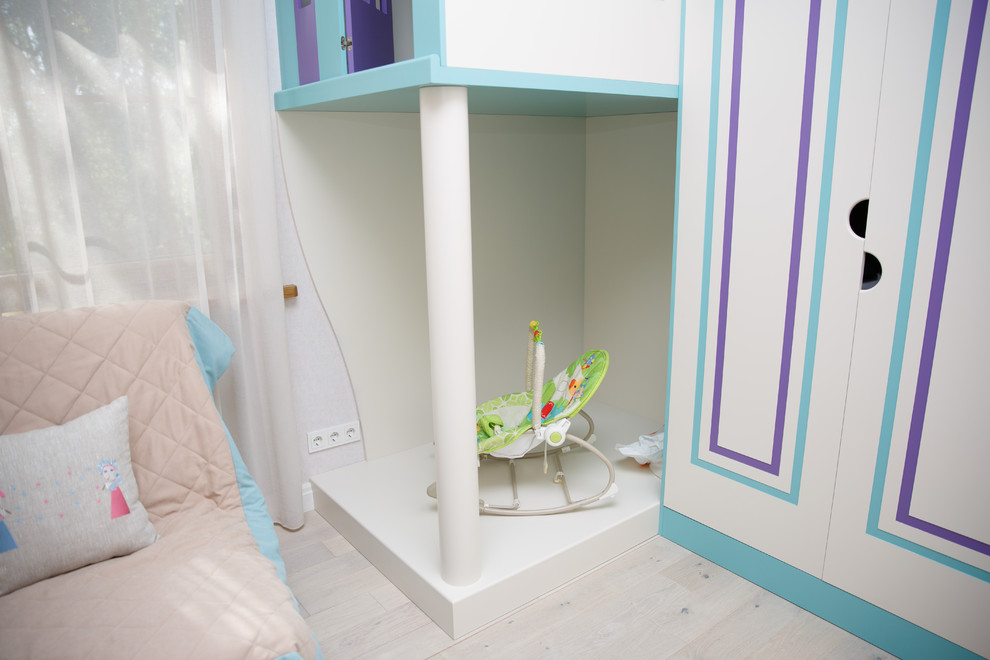 Детская комната. Мебель изготовлена по собсвтенным эскизам