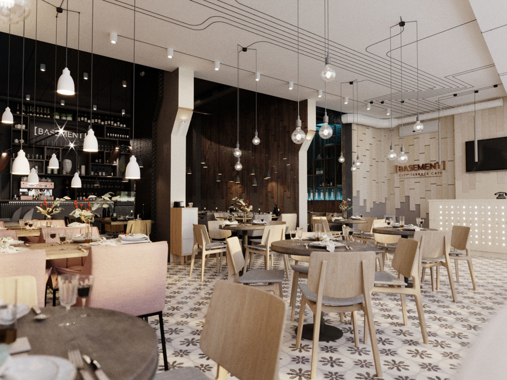 Дизайн-проект кафе «Basement»
