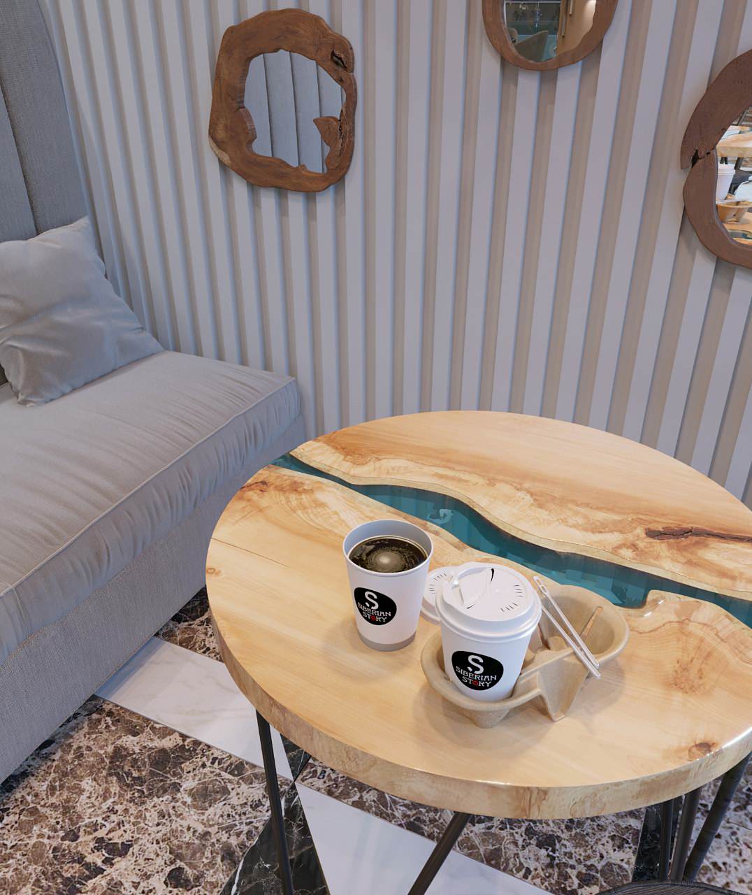 Siberian Story / Арт Пространство ~ дизайн этажа ТЦ