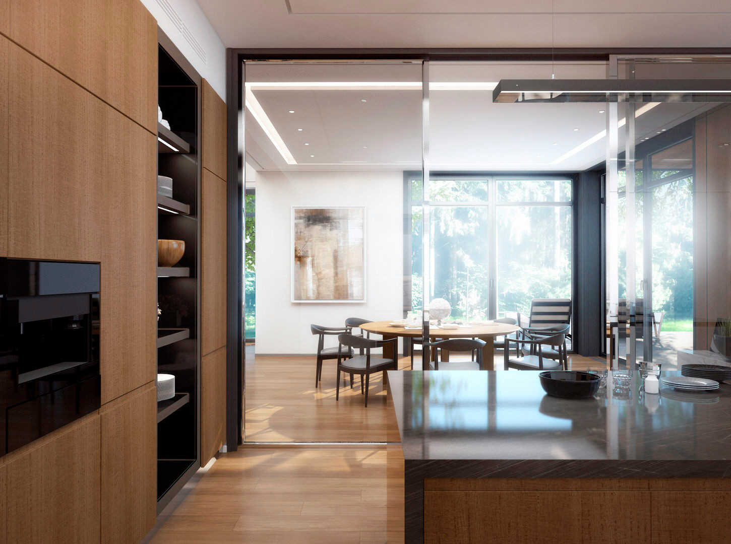 Интерьер частной виллы № 1