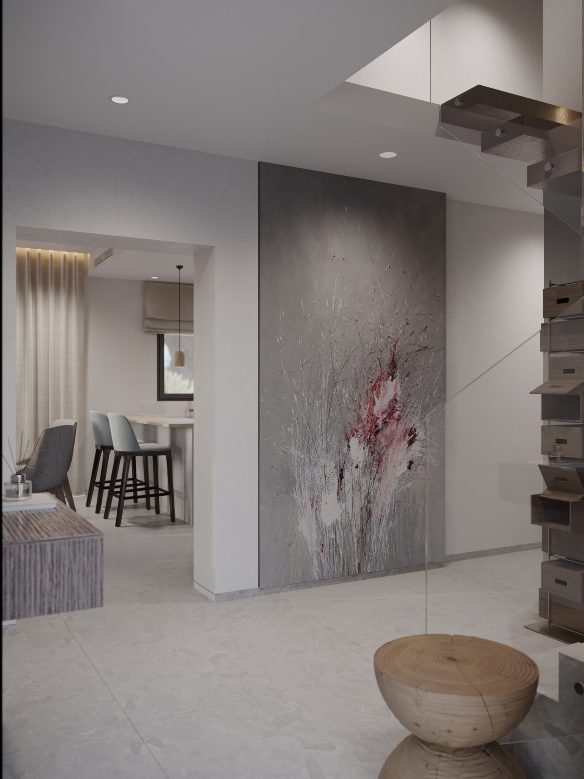 Интерьер дома 200 м2