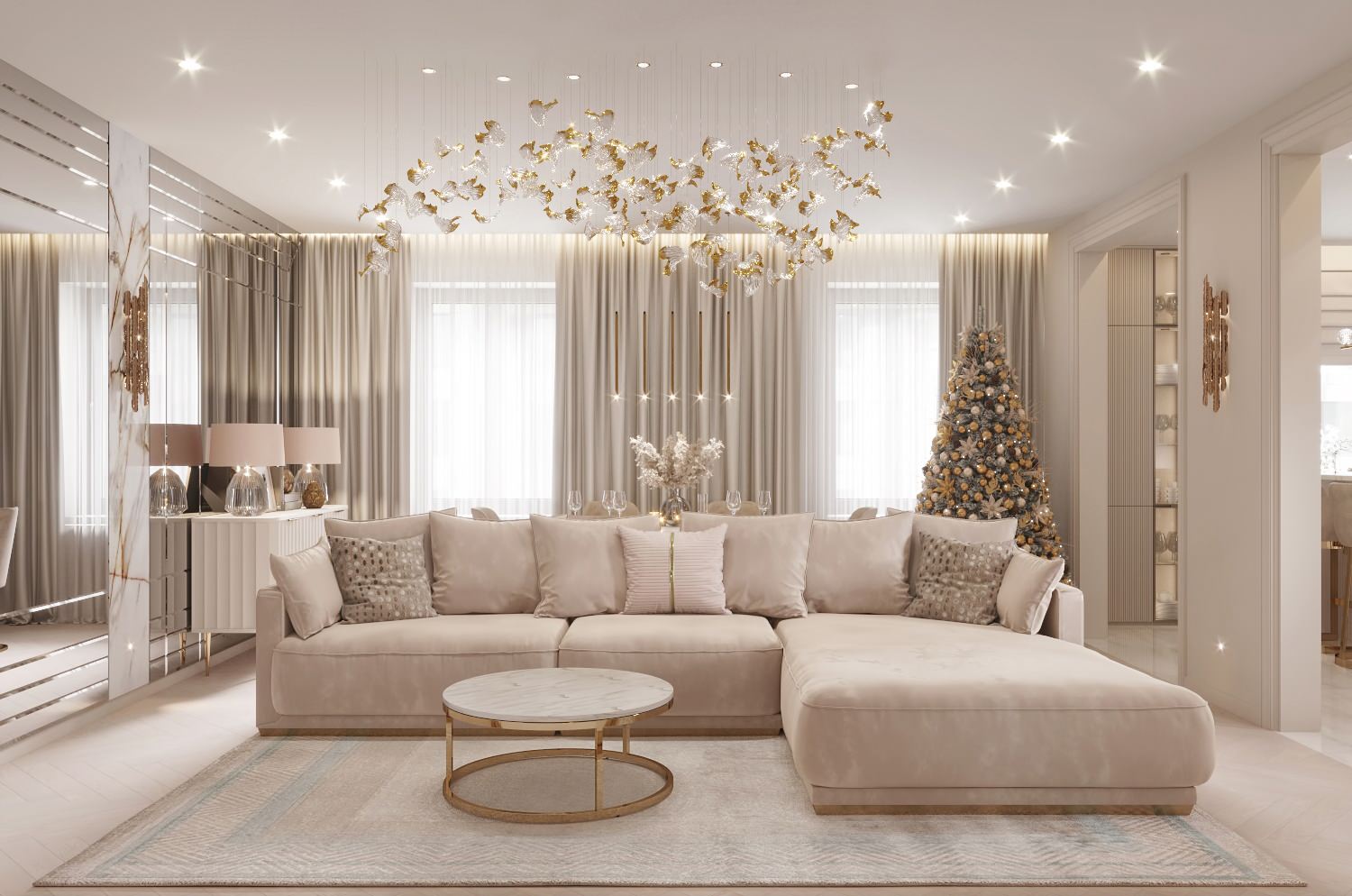 Проект квартиры 94 кв.м. 2021г.