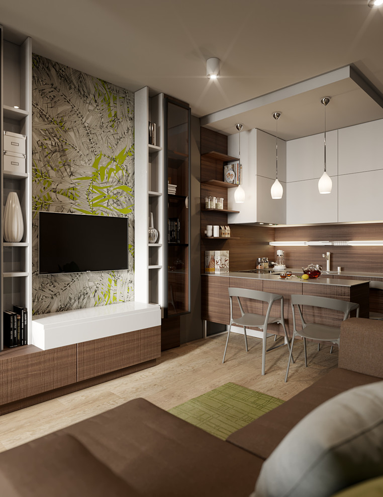 Обложка проекта: Квартира-студия в современном стиле, Батуми, 35 кв.м.