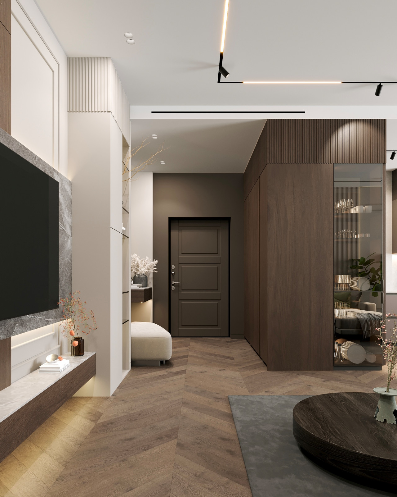 ЖК Михайловский Гостиная