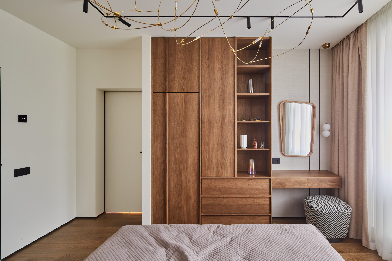 Современный дизайн трехкомнатной квартиры 112 кв. м.