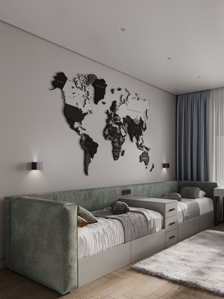 Дизайн интерьера квартиры в ЖК central avenue #PR-400