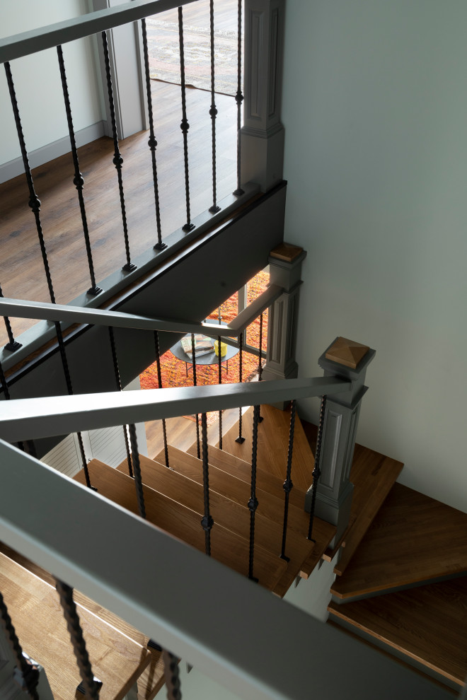 Публикация MYDECOR.RU. Двухуровневая квартира в Москве