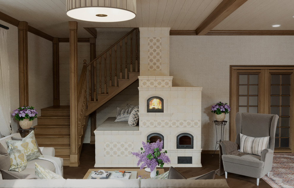 Гостиная в частном доме. Волоколамский район