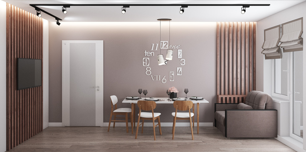 Дизайн интерьера двухкомнатной квартиры на ул. Карамзина в Калининграде