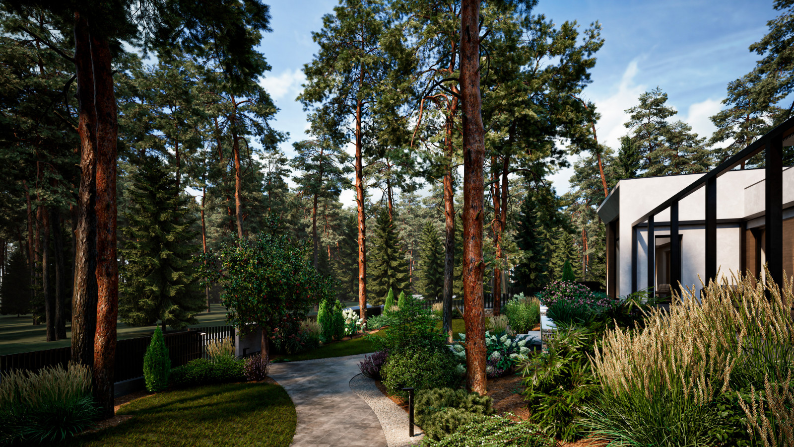 Чарующий уголок в поселке Урман