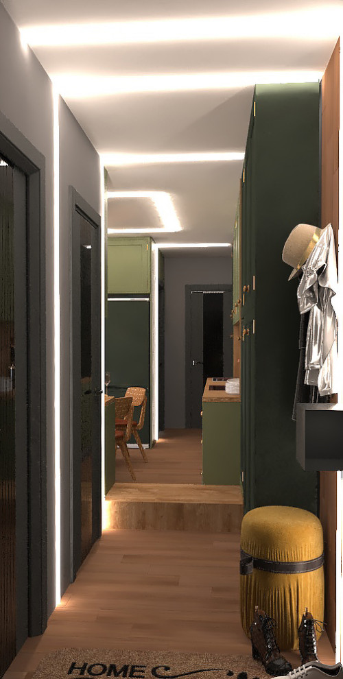 проходная кухня-студия