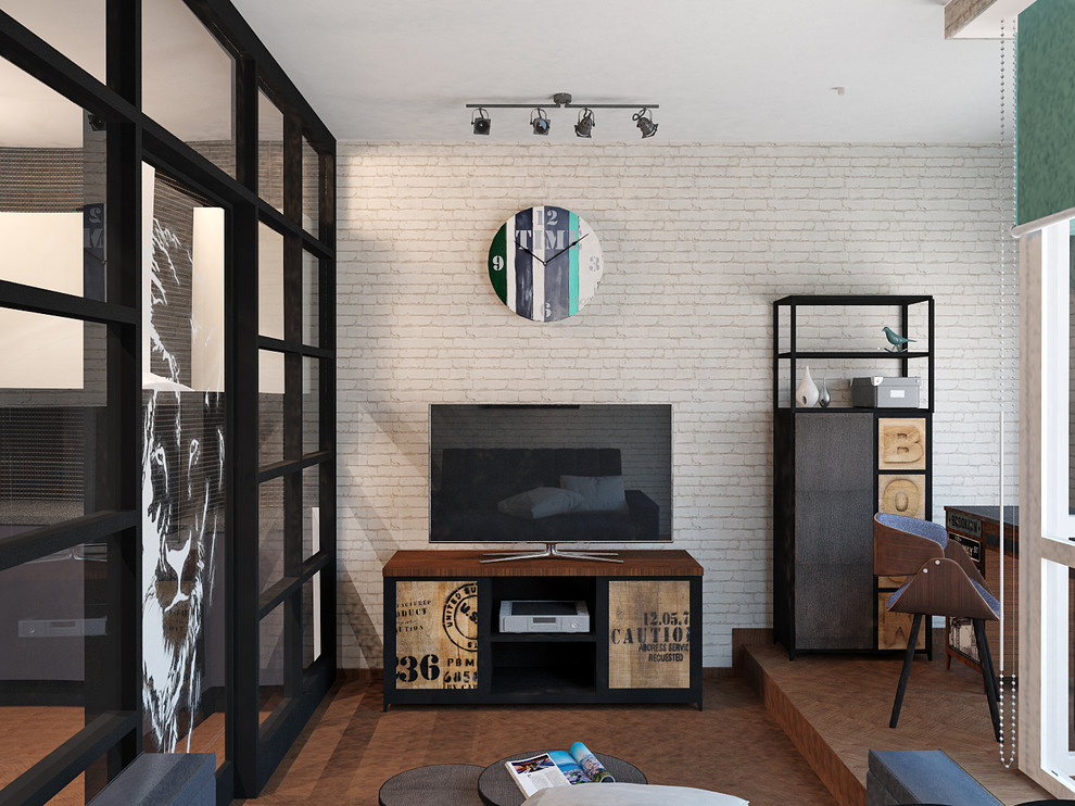 Обложка проекта: Интерьер квартиры-студии в Москве