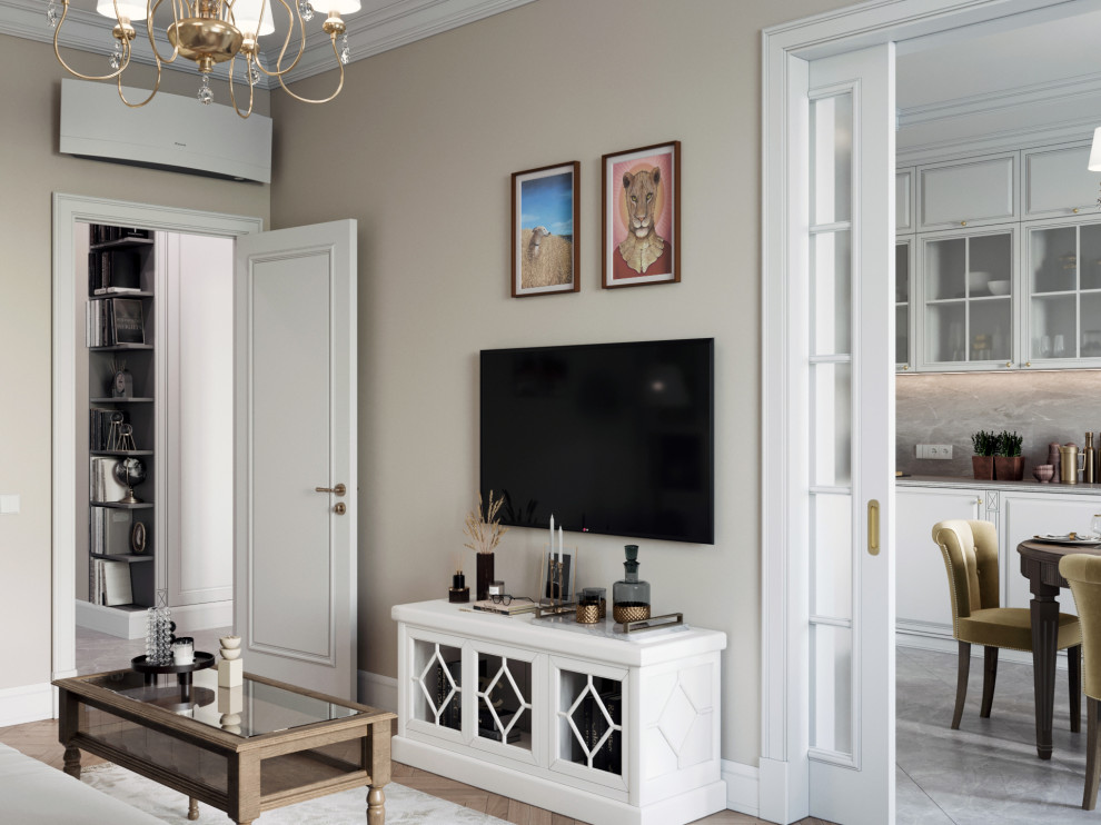 Квартира в Коммунарке "Светлая меланхолия" - 76,75 кв.м.