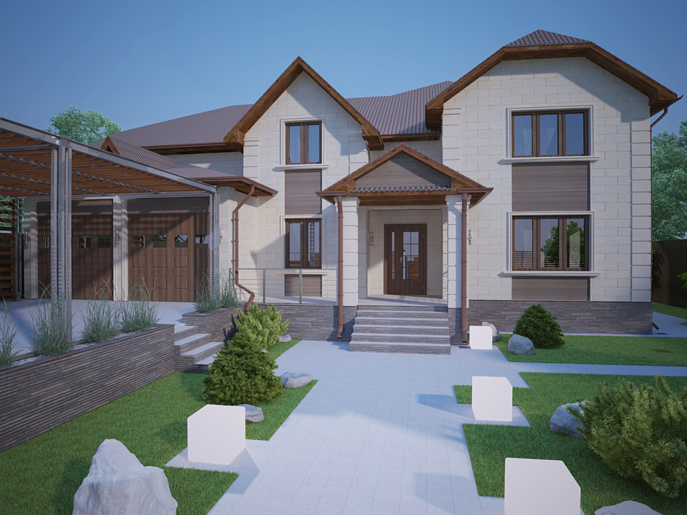 Обложка проекта: Загородный дом в Краснодаре