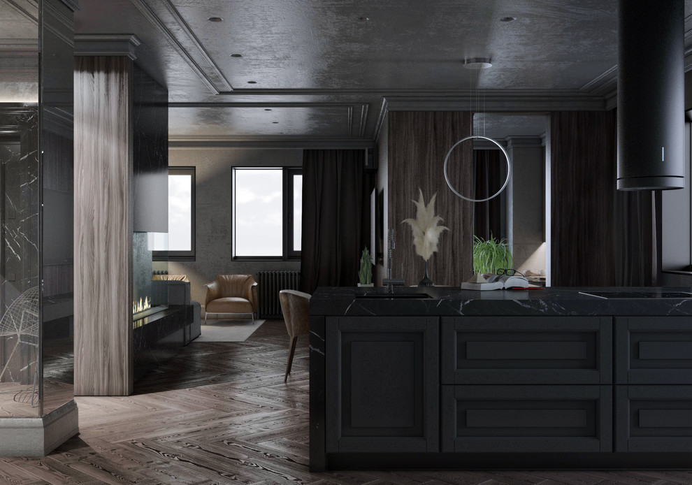 Black IT Interior