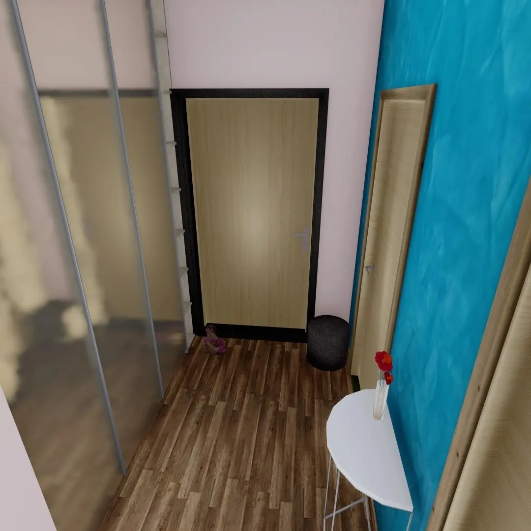 Обложка проекта: Акцентная прихожая