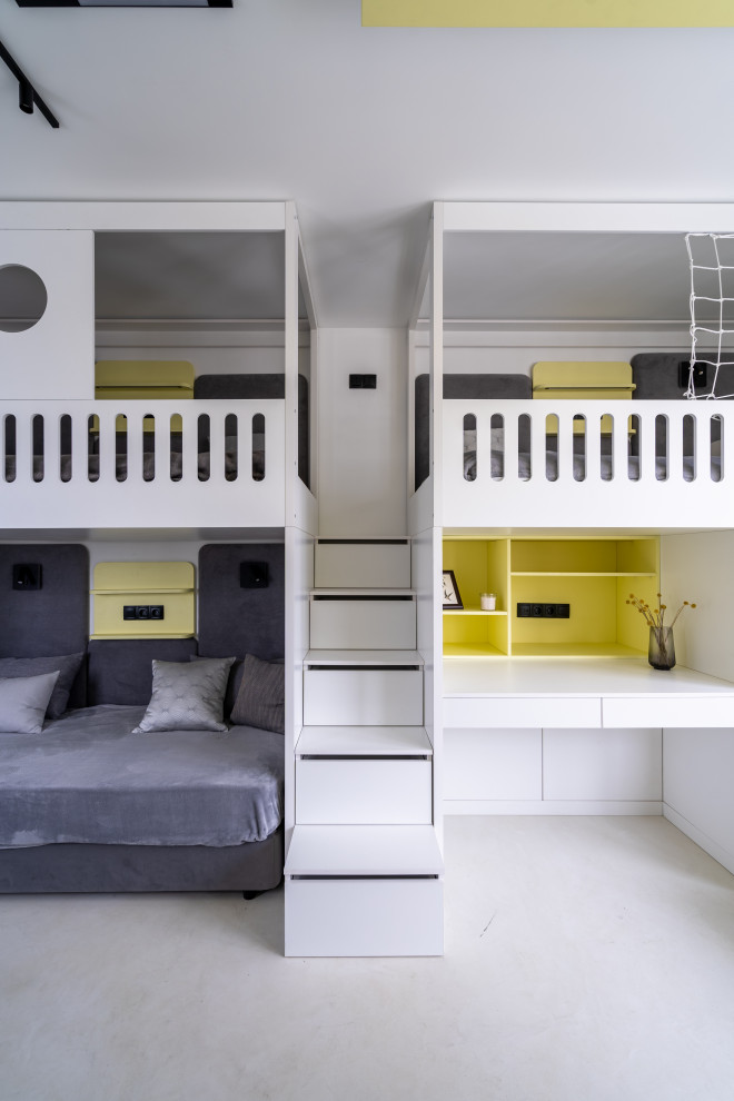 Обложка проекта: Наш микроцемент на полах в проекте "Квартирного вопроса"