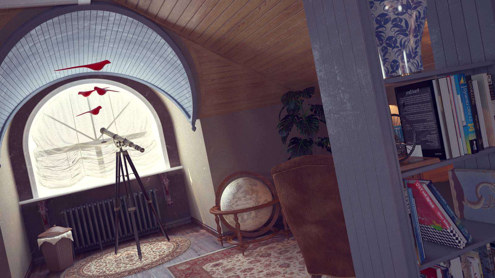 Комната молодой бабушки