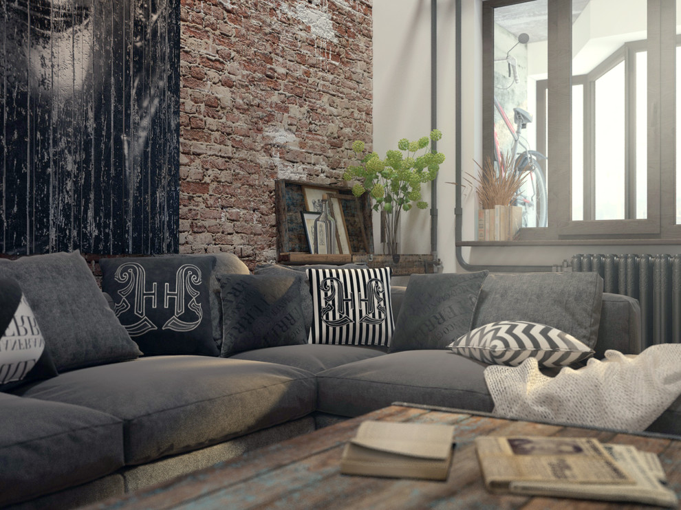 Квартира в стиле лофт