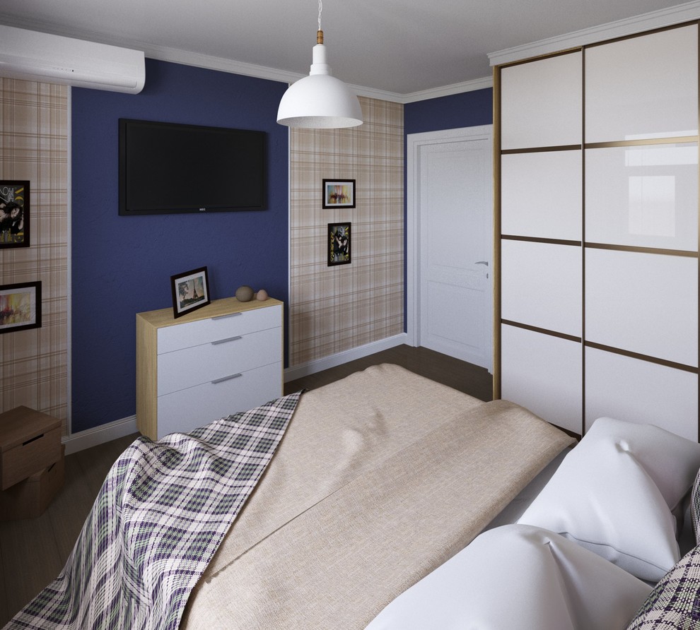 Проект однокомнатной квартиры 42м.кв