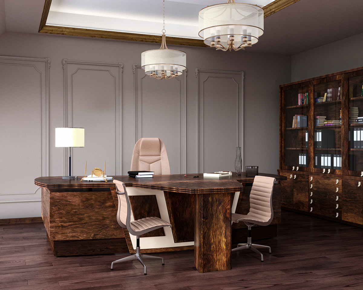 Обложка проекта: Офис руководителя авиакомпании