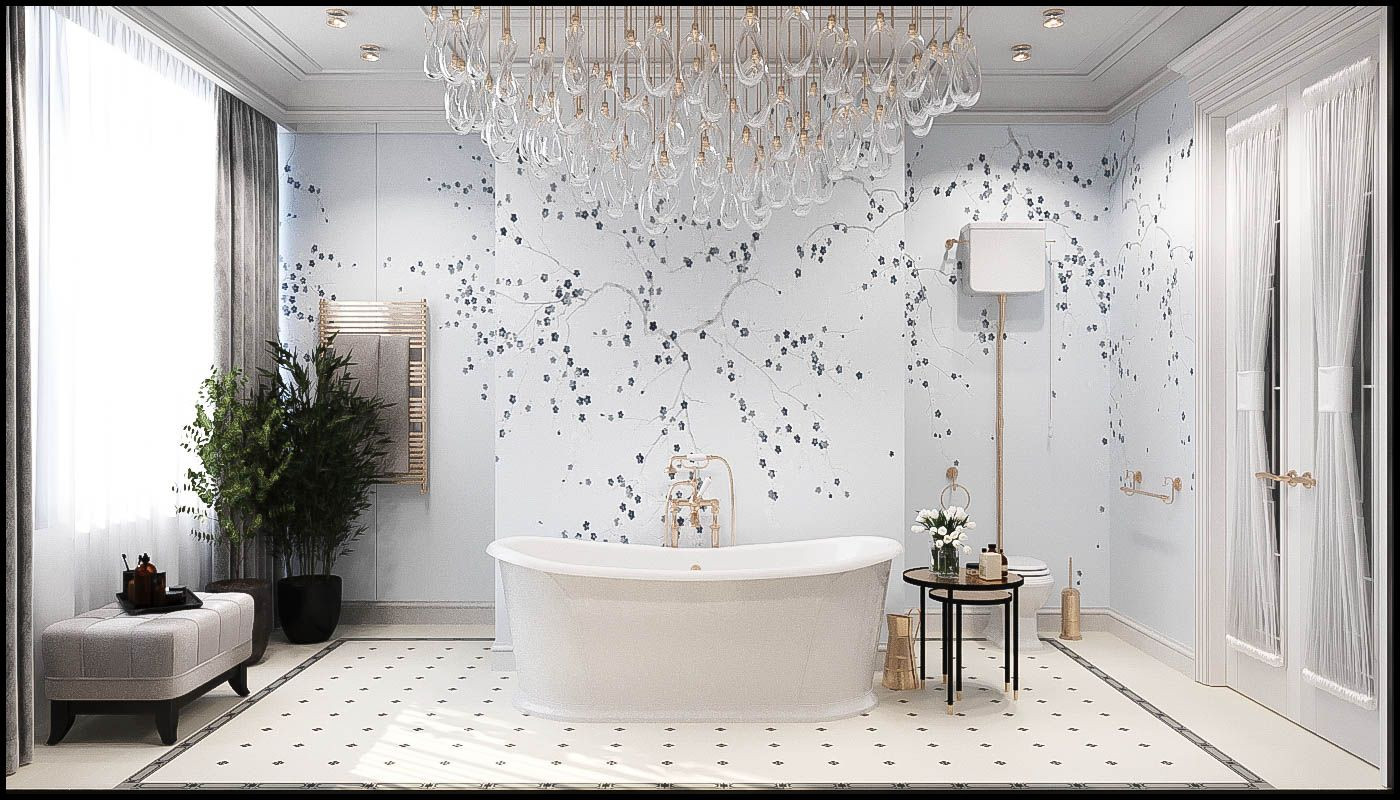 Ванная для Блогера