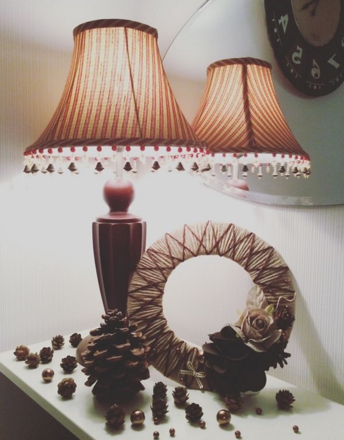 Интерьерный венок "Choco Chic" от La Couronne